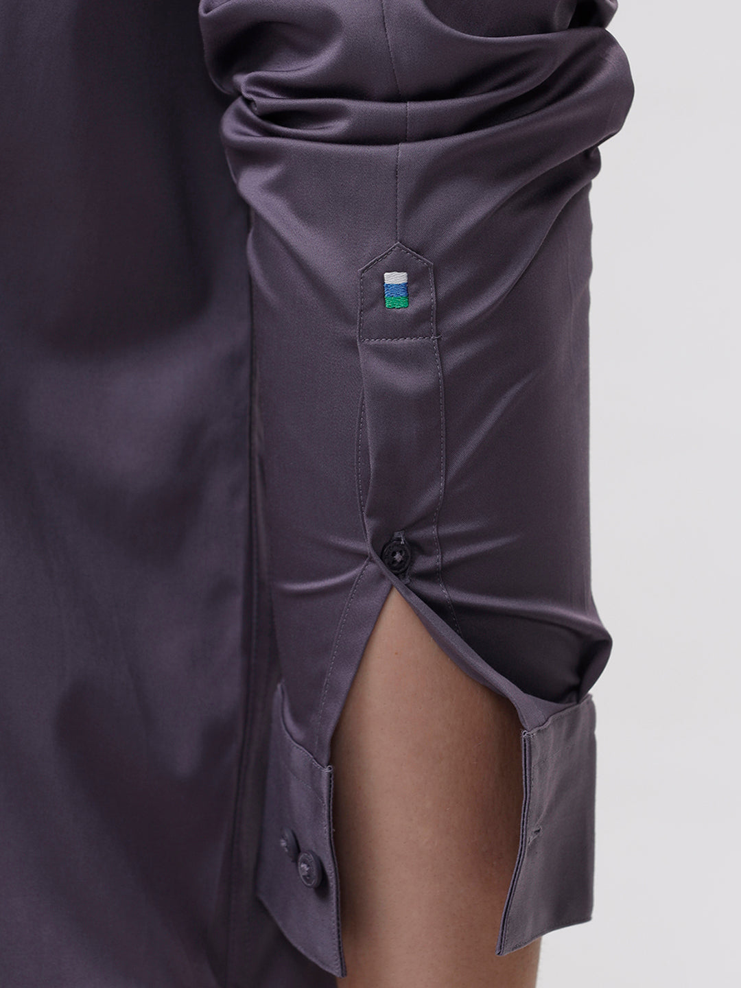 Samuel Purple Sage Cotton Shirt