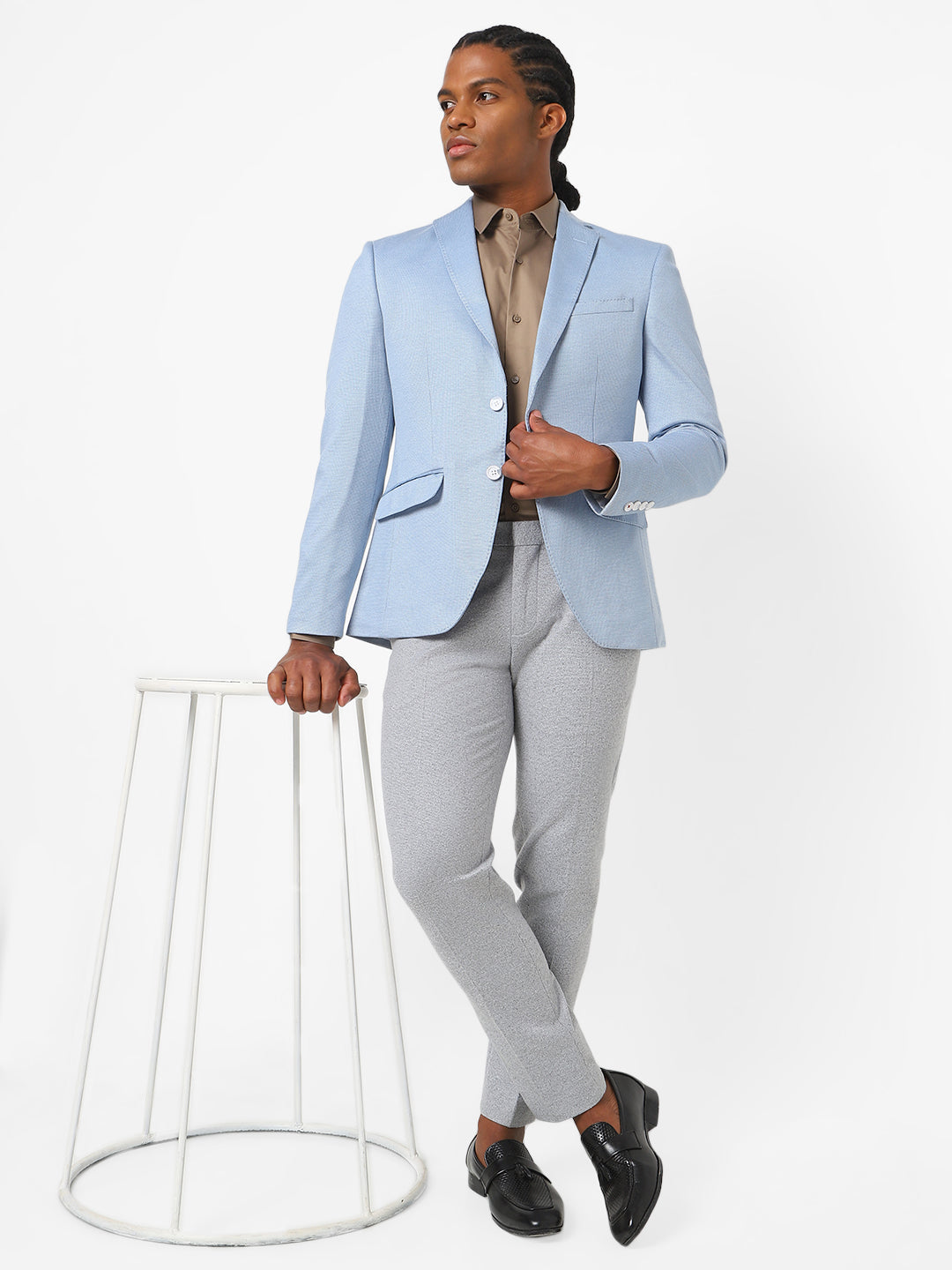 Men's Sky Blue Blazer TCJ-DAVE