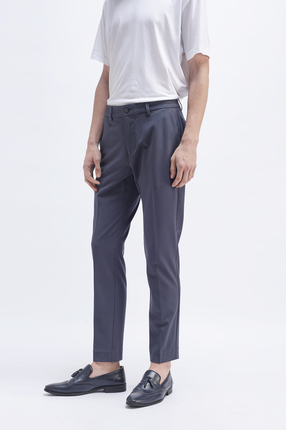 SLIM FIT CASUAL TROUSER