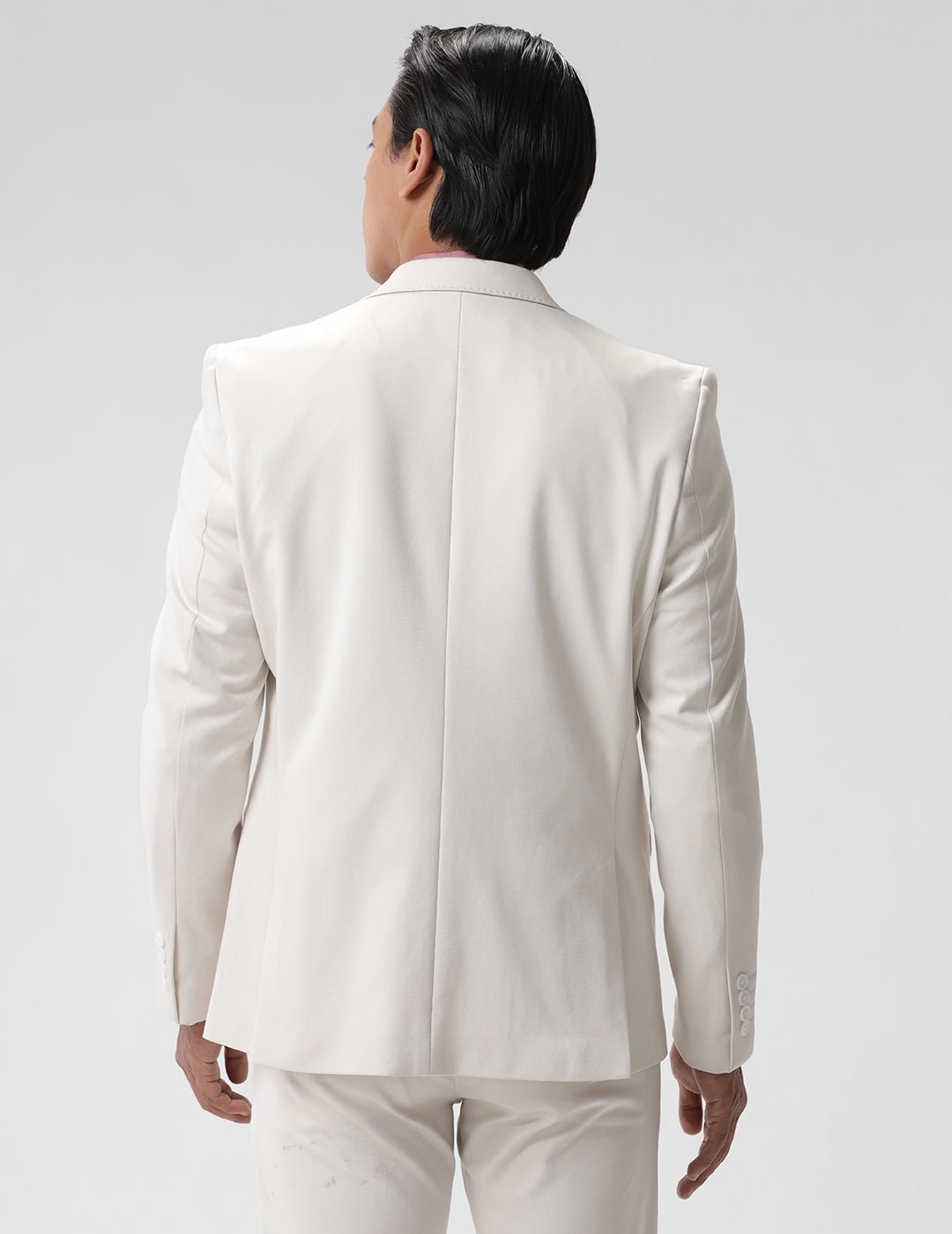 Men's Slim Fit Single Breasted White Formal Blazer