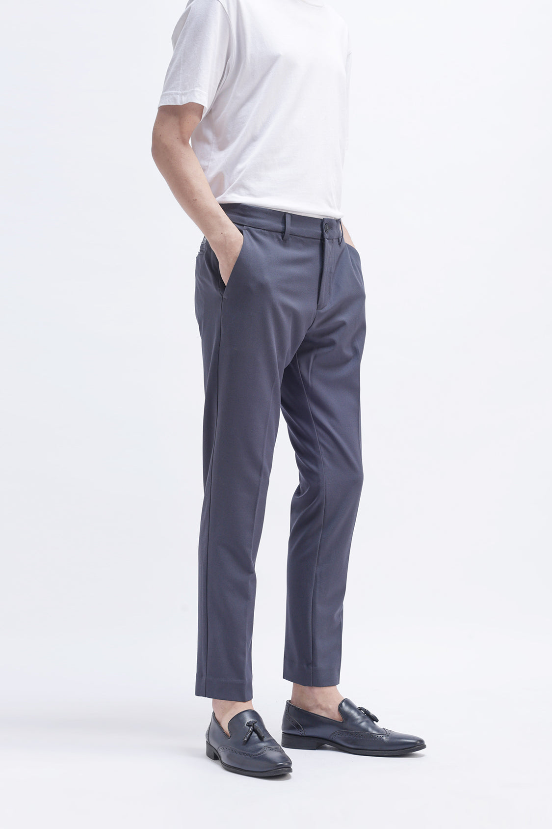 SLIM FIT CASUAL TROUSER