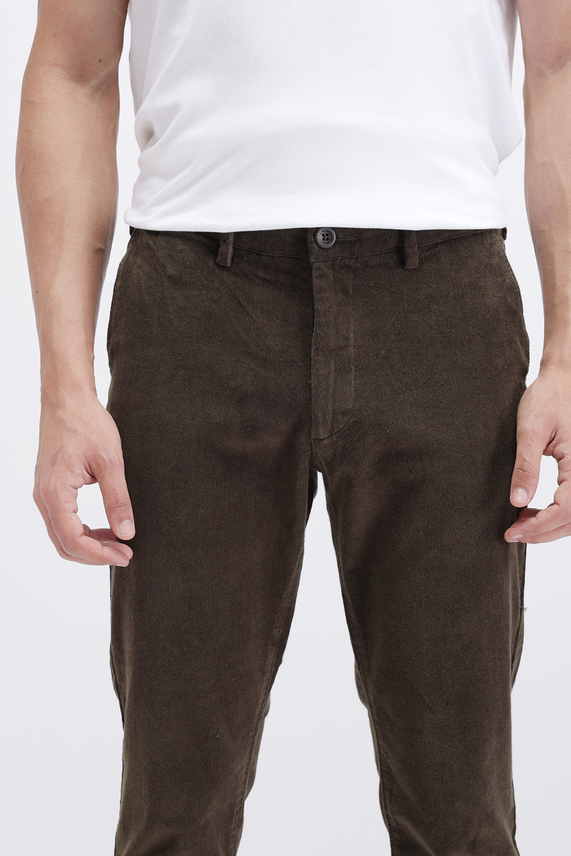 SLIM FIT CORDUROY TROUSER